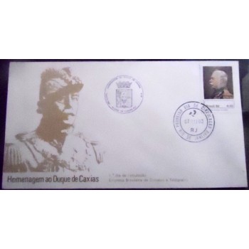 Envelope FDC Oficial de 1980 Duque de Caxias 11936