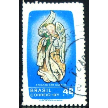 Imagem similar á do selo postal do Brasil de 1971 São Gabriel U