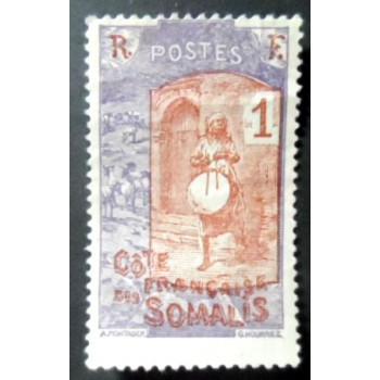 Selo postal da Somália de 1915 Drummer 1
