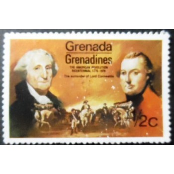 Selo postal de Grenada Grenadines de 1975 Lord Corrnwelis N