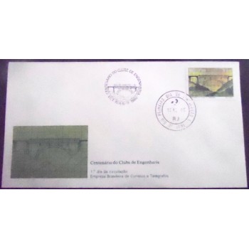 Envelope FDC Oficial Nº 212 Clube de Engenharia 6683