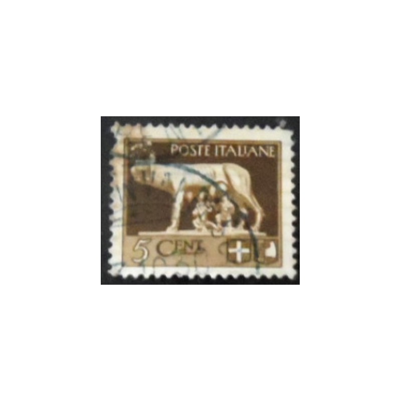 Selo postal da Itália de 1929 Romulus and Remus