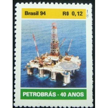 Selo postal do Brasil de 1994 PETROBRÁS
