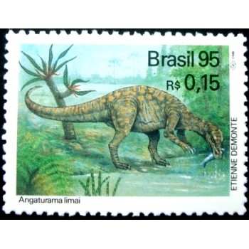 Selo postal do Brasil de 1995 Angaturama Limai M