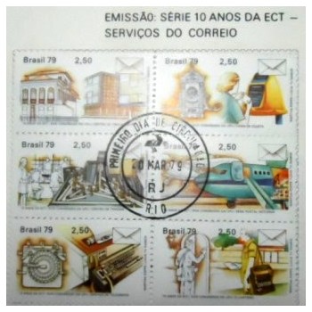 Edital nº 2 de 1979 10 Anos ECT detalhe 2