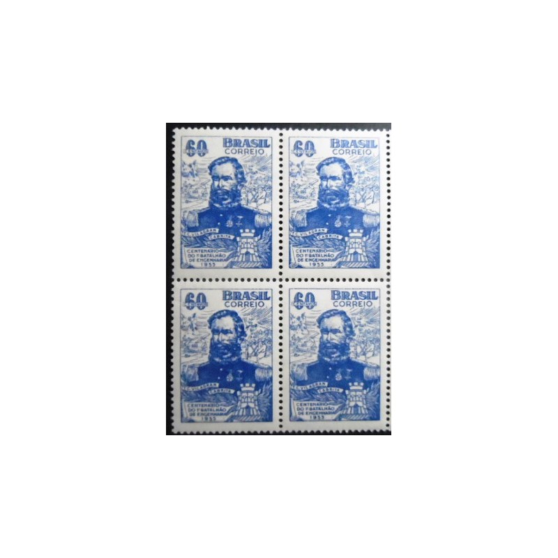 Imagem da quadra de selos anunciada General Cabrita M