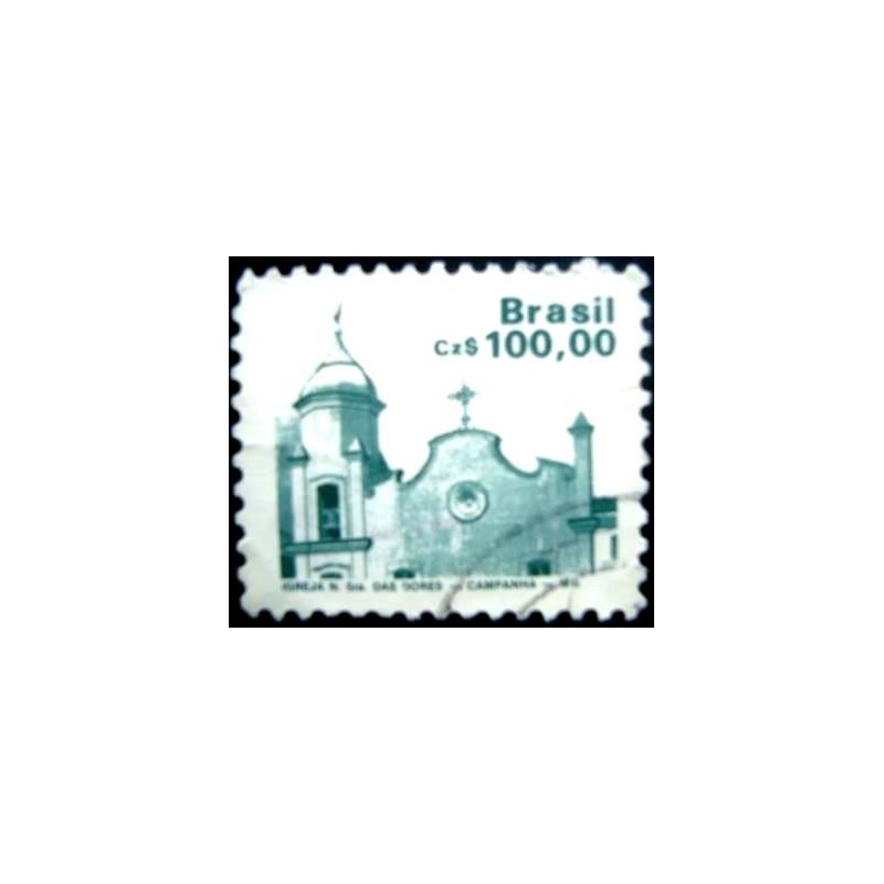 Imagem similar à do selo postal do Brasil de 1987 Igreja N.S. Dores U