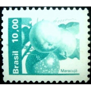 Selo postal do Brasil de 1982 Maracujá M