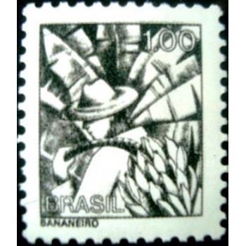 Selo postal do Brasil em 1976 - Bananeiro M