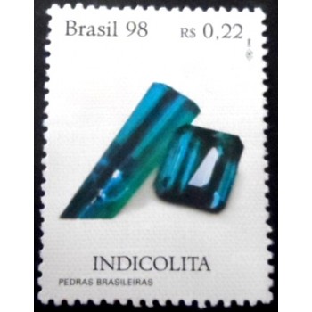 Selo postal do Brasil de 1998 Indicolita M