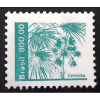 Selo postal do Brasil de 1984 Carnaúba M