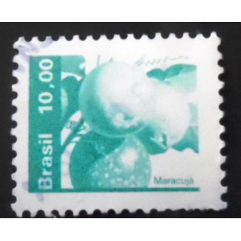 Imagem similar à do selo postal do Brasil de 1982 Maracujá U