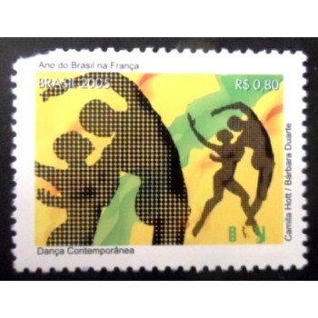 Selo postal do Brasil de 2005 Dança Contemporânea N