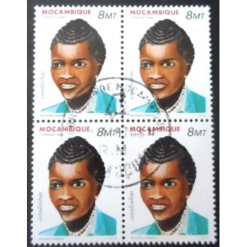 Quadra de selos postais de Moçambique de 1986 Estrelinhas