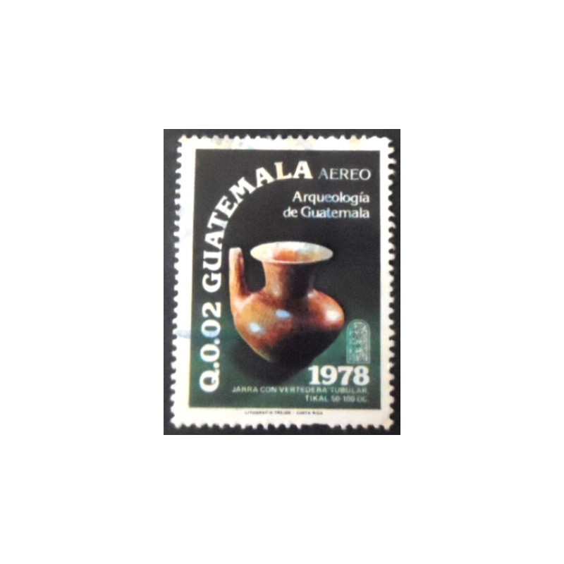 Selo postal da Guatemala de 1979 Jar