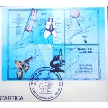 FDC nº 440 de 1988 Pesquisas Científicas 64062