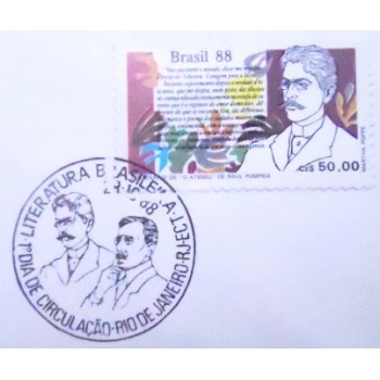 FDC Oficial de 1988 nº 454 O Ateneu 3765