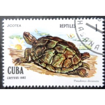 Selo postal de Cuba de 1982 Cuban Slider NCC