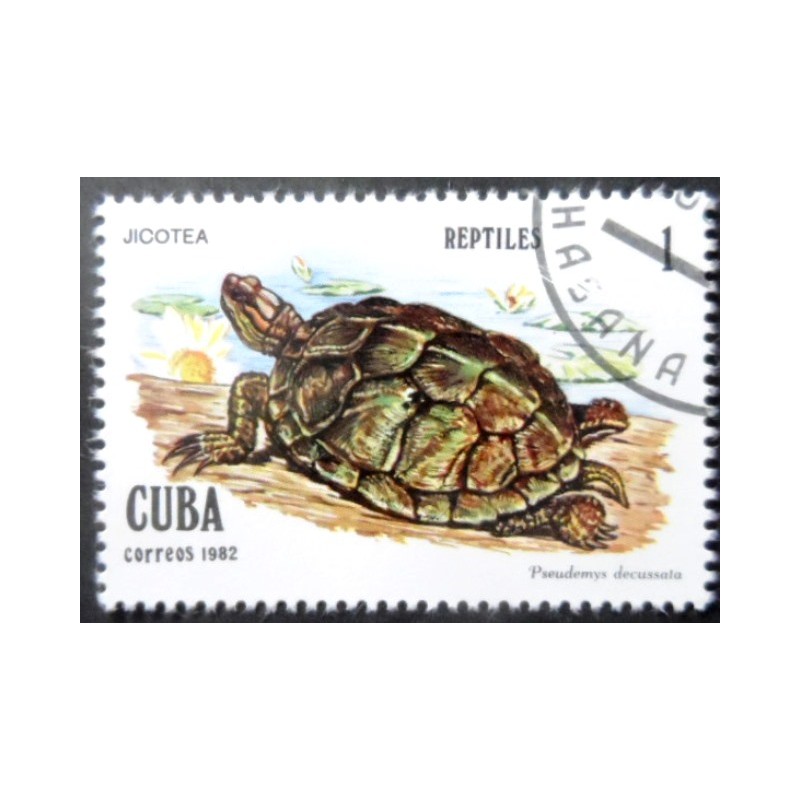 Selo postal de Cuba de 1982 Cuban Slider NCC