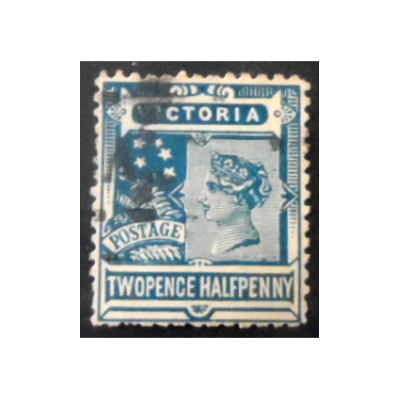 Selo postal de Victoria de 1899 Queen Victoria 2½