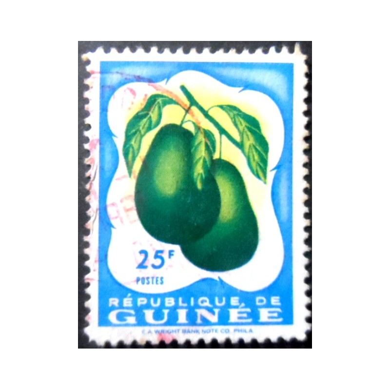 Selo postal da Guiné de 1959 Mango's