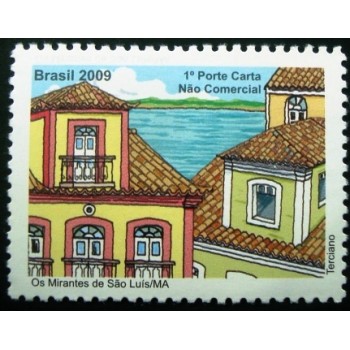 Selo postal do Brasil de 2009 Mirantes São Luís