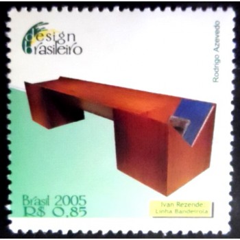 Selo postal do Brasil de 2005 Bandeirola M