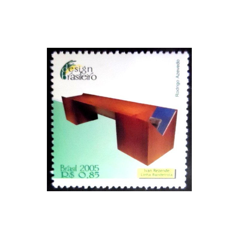 Selo postal do Brasil de 2005 Bandeirola M