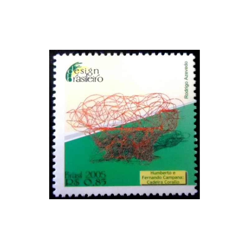 Selo postal do Brasil de 2005 Cadeira M