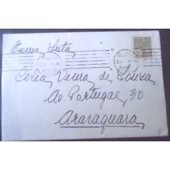 Imagem do Envelope circulado em 1936 entre São Paulo x Araraquara 13