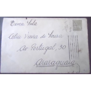 Imagem do Envelope circulado em 1936 entre São Paulo x Araraquara 16
