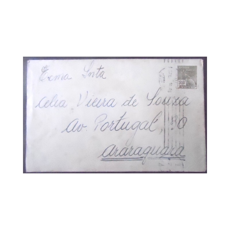 Imagem do Envelope circulado em 1936 entre São Paulo x Araraquara 17