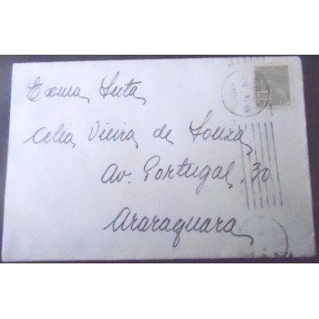 Imagem do Envelope circulado em 1936 entre São Paulo x Araraquara 18
