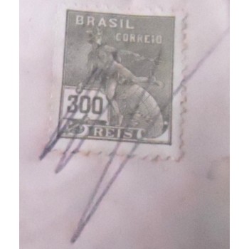 Envelope circulado em 1936 entre São Paulo x Araraquara - detalhe