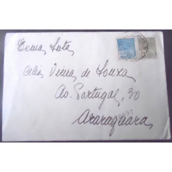Imagem do Envelope circulado em 1936 entre São Paulo x Araraquara 20
