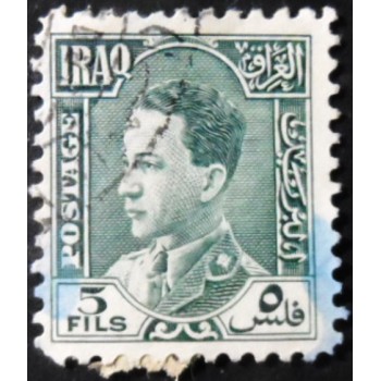 Selo postal d Iraque de 1934 King Ghazi I