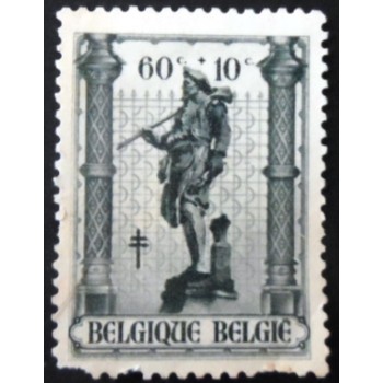 Selo postal da Bélgica de 1943 Gunsmith