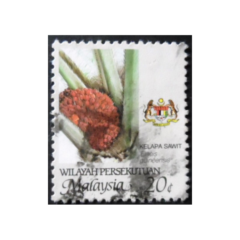 Selo postal de Malacca de 1986 Agricultural product