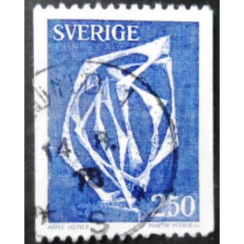 Selo postal da Suécia de 1978 Space without Affiliation