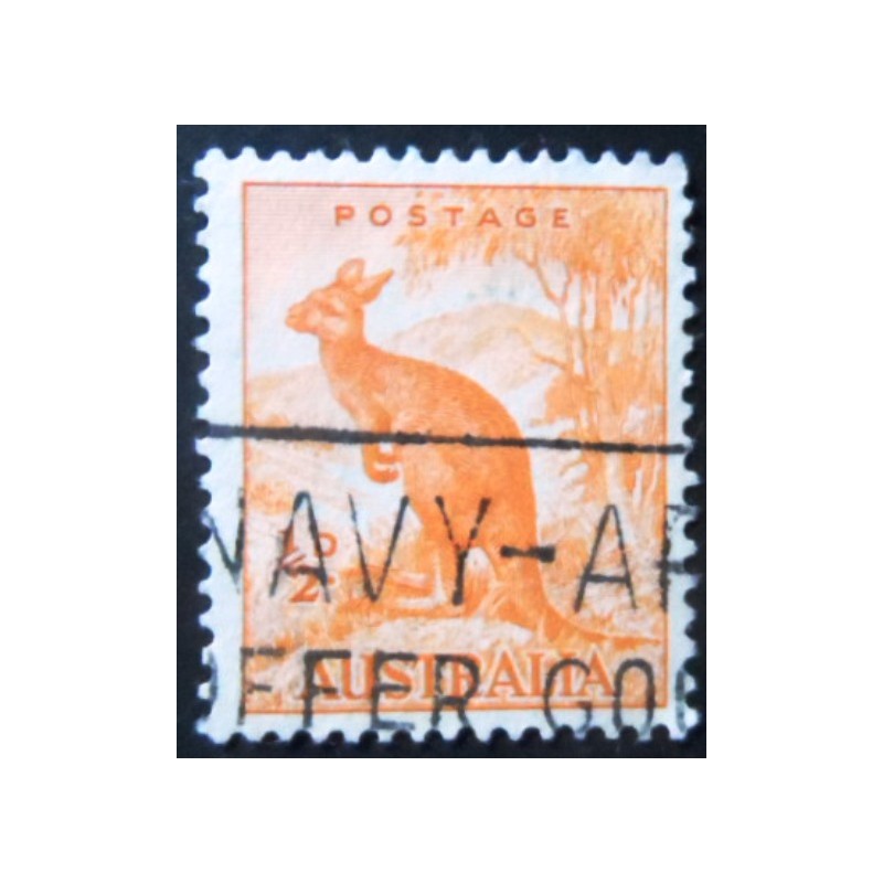 Imagem similar à do Selo postal da Austrália de 1938 Red Kangaroo U SEV