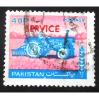 Selo postal do Paquistão de 1979 Agriculture 40 D