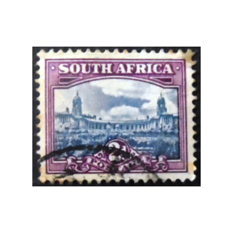 Selo postal da África do Sul de 1950 Union Buildings