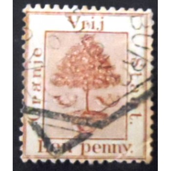 Imagem similar à do selo postal do Estado Livre de Orange Orange tree 1