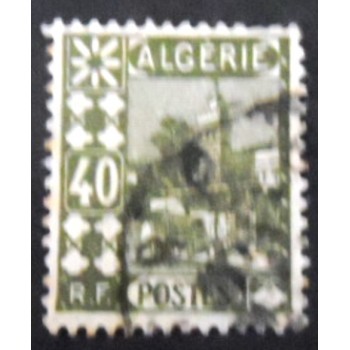 Selo postal da Argélia de 1926 Mosque of Sidi Abder Rahman 40