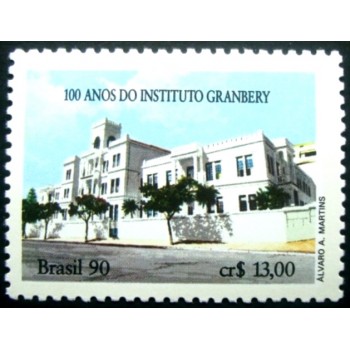 Selo postal do Brasil de 1990 - Instituto Granberry M