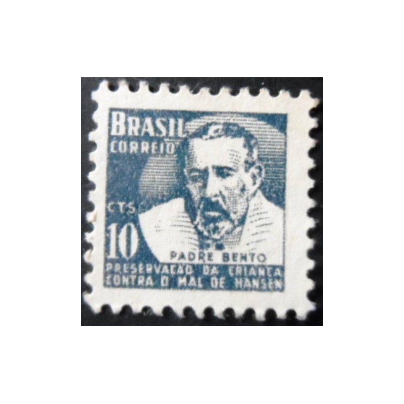 Selo postal do Brasil de 1963 Padre Bento H 9 N