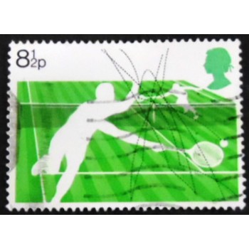 Selo postal do Reino Unido de 1977 Lawn Tennis