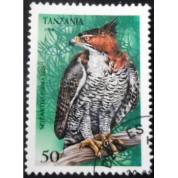 Selo da Tanzânia de 1994 Ornate Hawk-Eagle