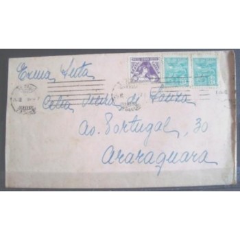 Imagem do envelope Envelope Circulado em 1937 São Paulo x Araraquara 20