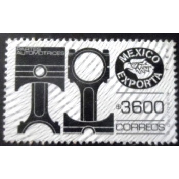 Selo postal do México de 1992 Pistons